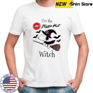 I’m the Pizza Hut Snoopy Witch Halloween shirt