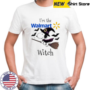 I’m the Walmart Snoopy Witch Halloween shirt