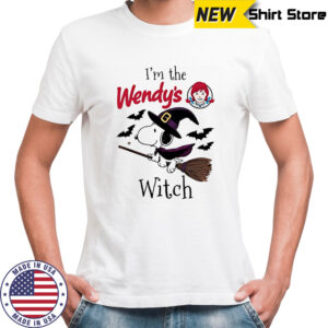 I’m the Wendy’s Witch Snoopy Witch Halloween shirt