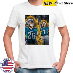 Jalen Hurts and Saquon Barkley Philadelphia Eagles Gamedays shirt