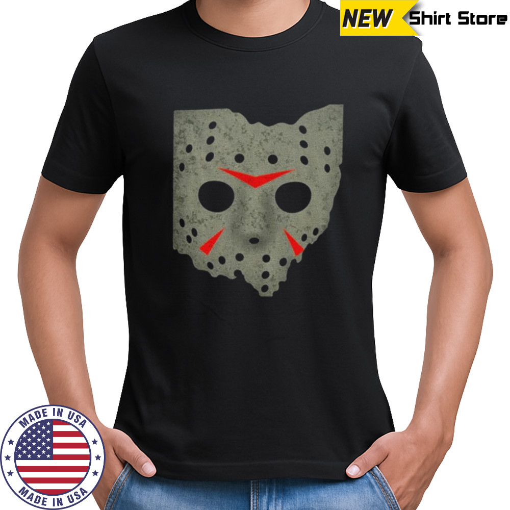 Jason Voorhees Camp Killer Ohio mask Halloween shirt