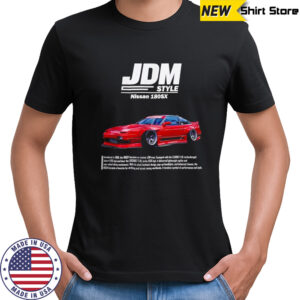 JDM style Nissan 180SX car shirt