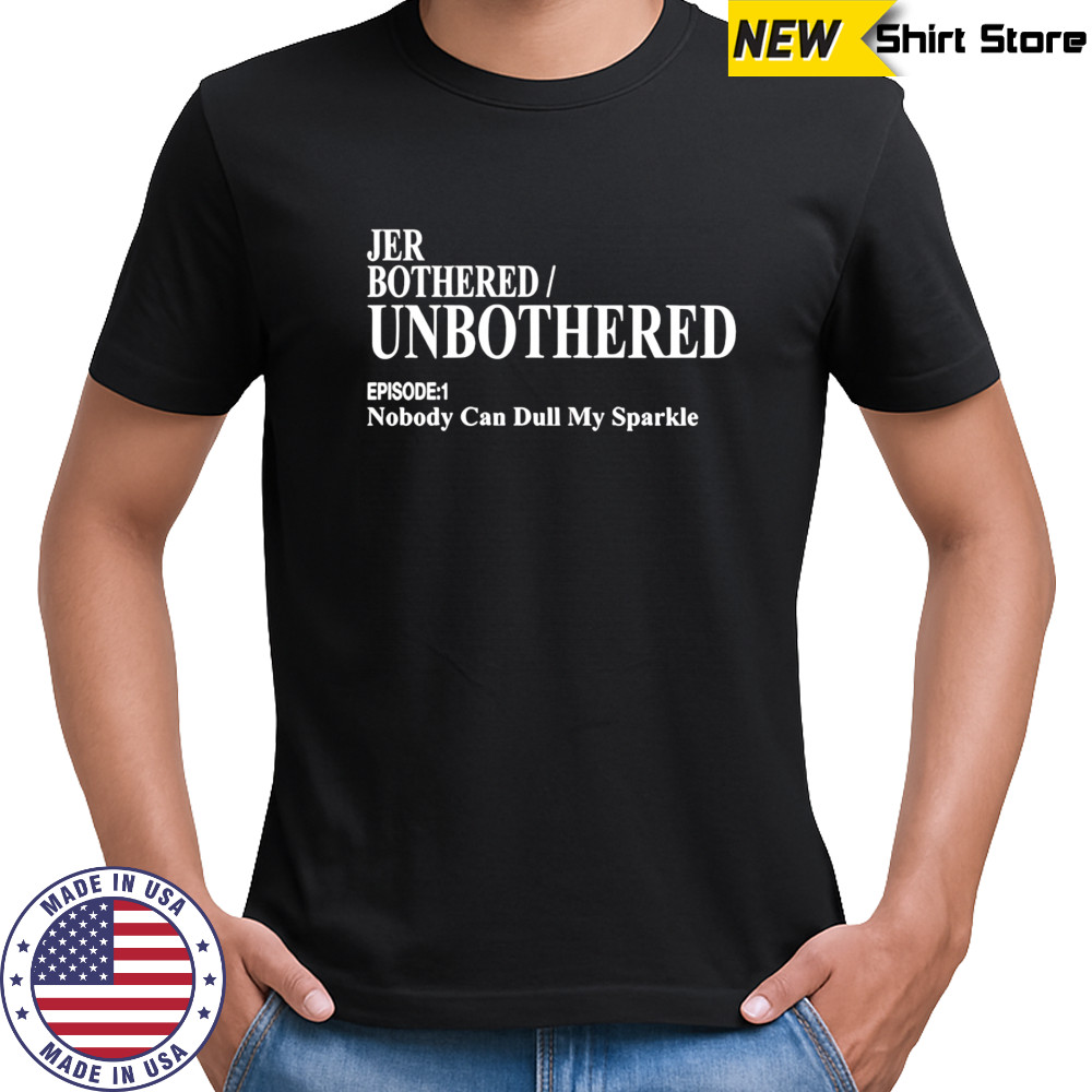 Jer Bothered Unbothered Neon Genesis Evangelion shirt