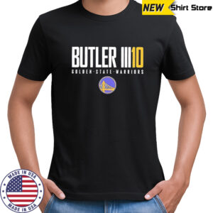 Jimmy Butler III 10 Golden State Warriors basketball shirt