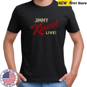 Jimmy Kimmel live I stand with Jimmy 2025 shirt