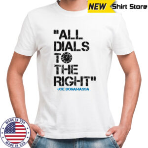 Joe Bonamassa All Dials To The Right Fuzz Face T-shirt