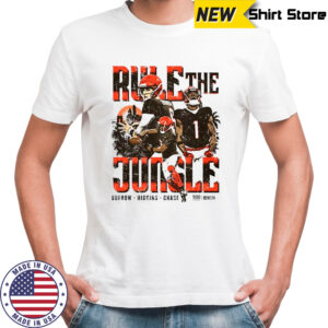 Joe Burrow Cincinnati Bengals rule the jungle shirt