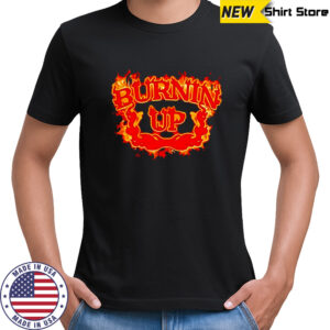 Jonas brothers burnin up flames shirt