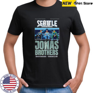 Jonas Brothers Seattle Washington climate pledge arena tour shirt