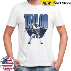 Jonathan Taylor Indianapolis 500 level signature poster shirt