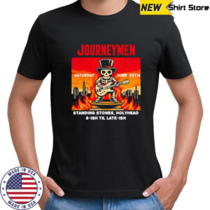 Journeymen Standing Stones Holyhead skeleton shirt