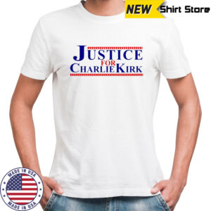 Justice For Charlie Kirk retro shirt