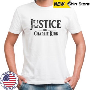 Justice For Charlie Kirk Statement Graphic T-Shirt
