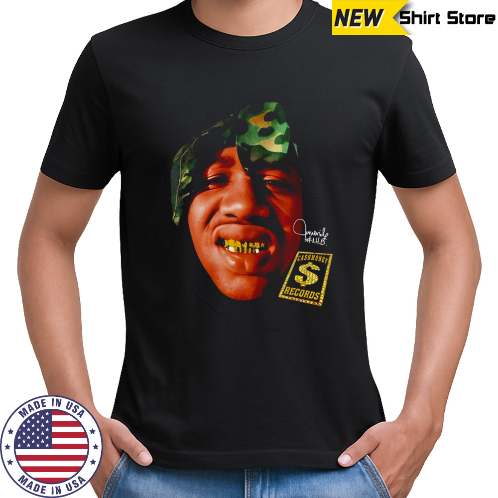 Juvenile Big Face Graphic signature shirt