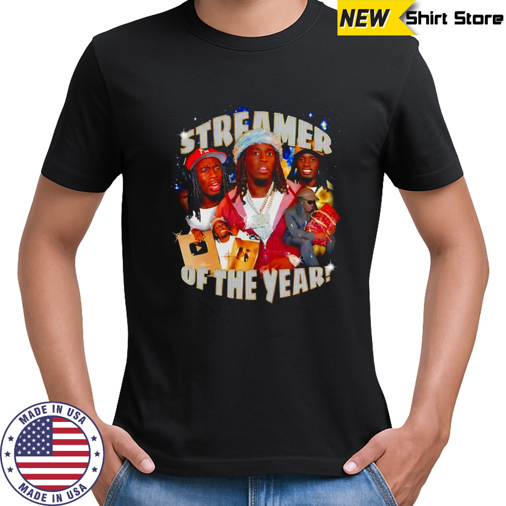 Kai Cenat streamer of the year shirt