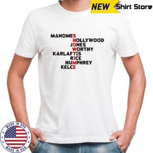 Kansas City Chiefs Players Get the Tables Names shirt