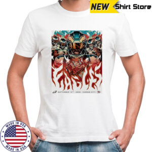 Kansas City Chiefs vs Philadelphia Eagles Gamedays comic shirt