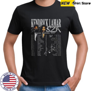 Kendrick Lamar SZA Grand National tour album 2025 shirt