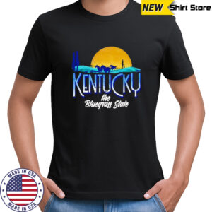 Kentucky The Bluegrass State sunset shirt