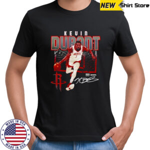 Kevin Durant Houston Rockets logo signature graphic shirt