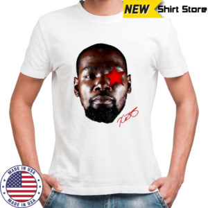 Kevin Durant star big head signature shirt