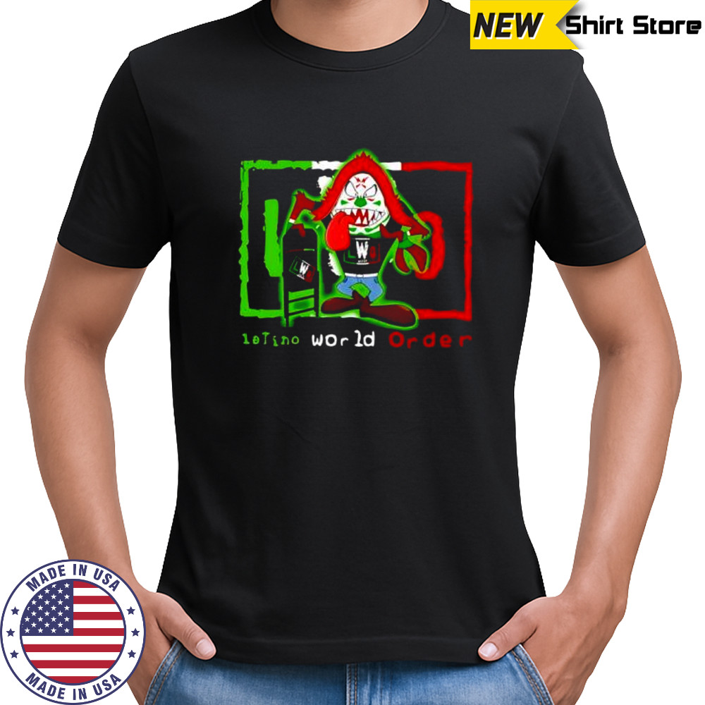 Latino world order Mexico parody shirt