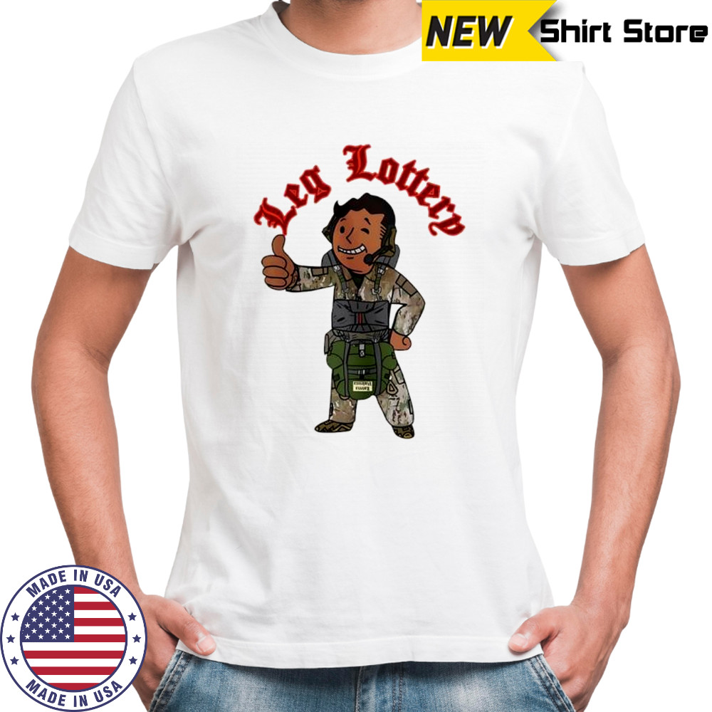 Leg Lottery graphic shirt