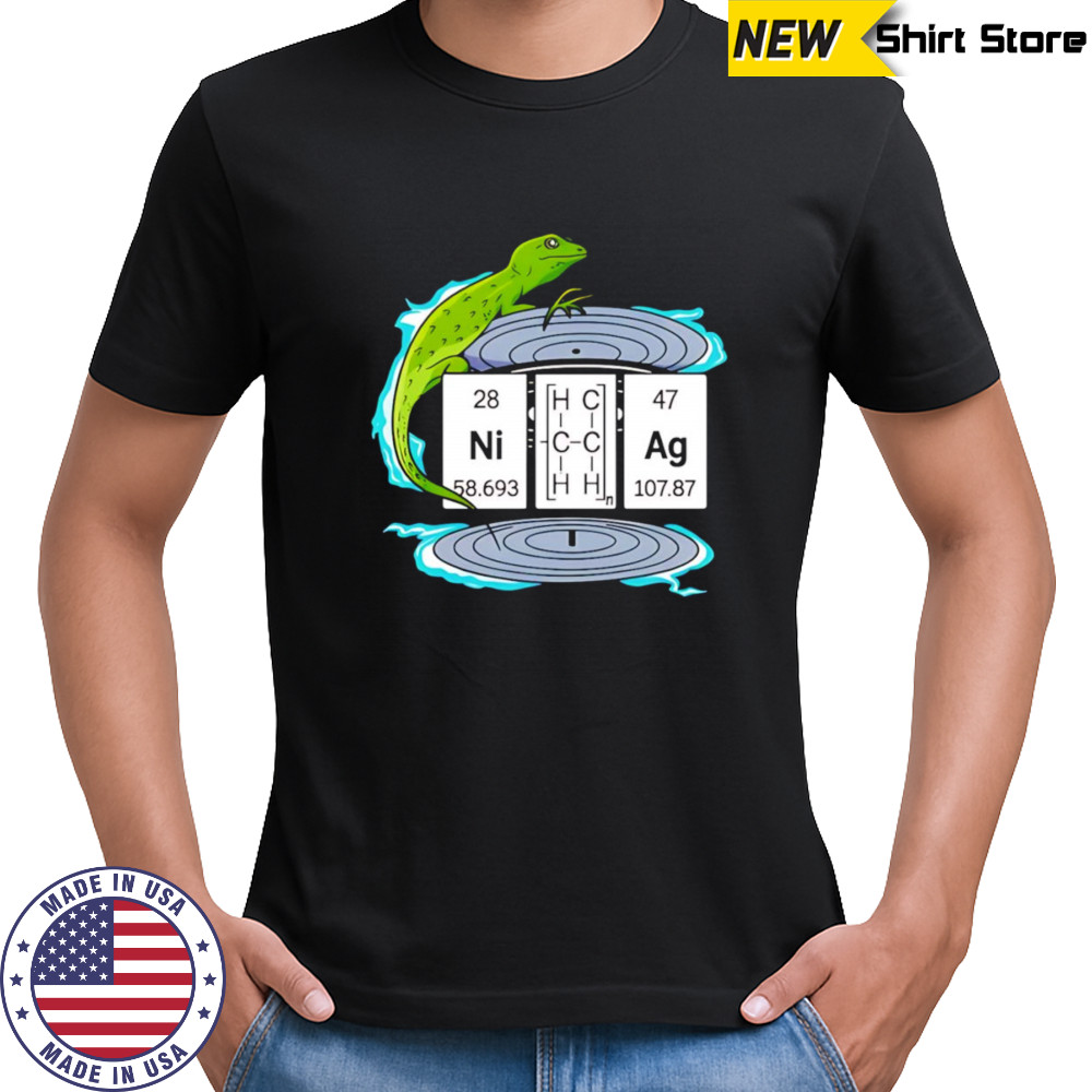 Lizard Chemistry Vinyl Record 2025 shirt