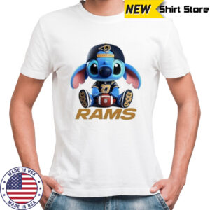 Los Angeles Rams NFL Stitch Cartoon Football shirt