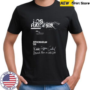 Los Ratones LOL Stockholm 2025 Signatures T-Shirt