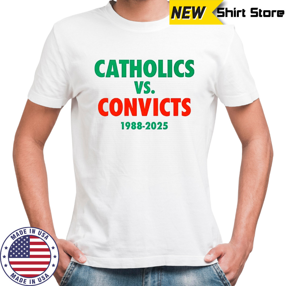 Lou Holtz Catholics vs Convicts shirt
