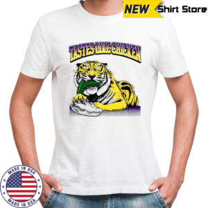 LSU Tigers vs Florida Gators Tastes Like Chicken shirt