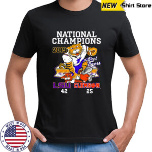 LSU vs Clemson 42-25 National Champions 2019 shirt