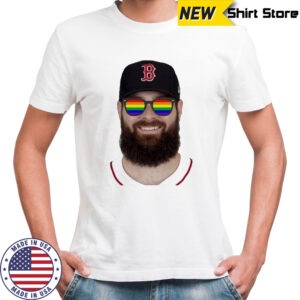 Lucas Giolito Boston Red Sox LGBT Pride Glasses T-shirt