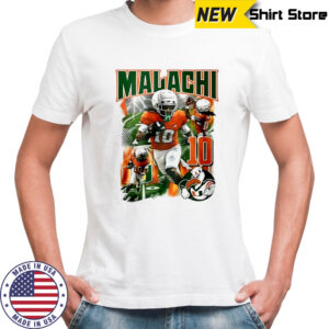 Malachi Miami Hurricanes graphic shirt