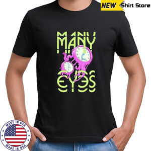 Many Eyes Clocks T-shirt
