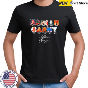 Mariah music lover 1990 2025 signature graphic shirt