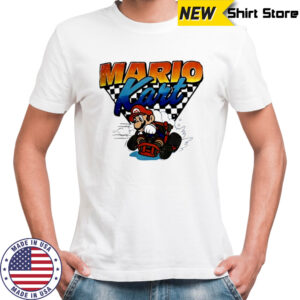 Mario Kart cartoon vintage shirt