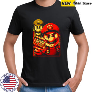 Mario Luigi Plumber Club Nintendo Video Game shirt