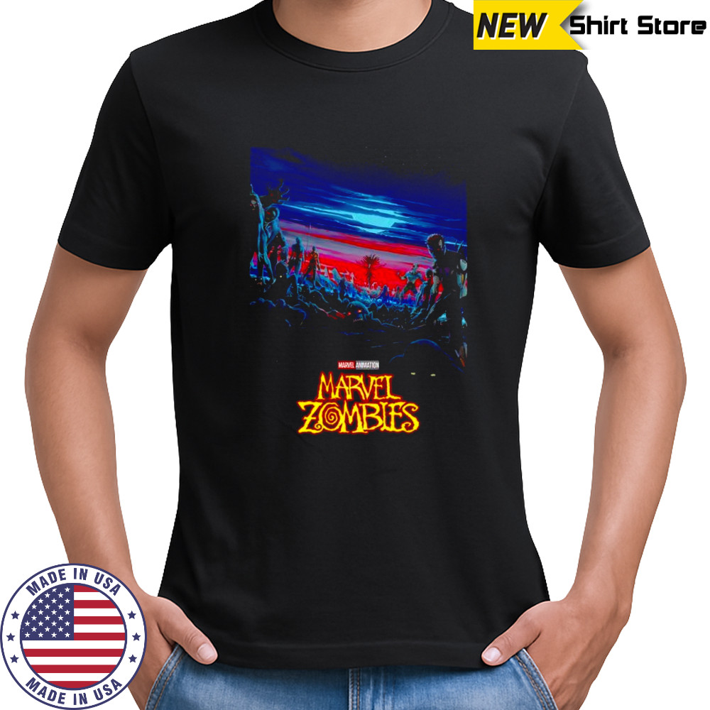 Marvel Zombies animation 2025 graphic shirt