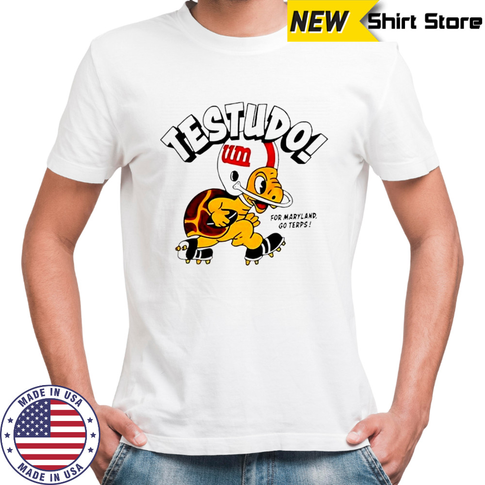 Maryland Testudo for maryland go terps shirt
