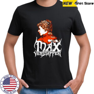 Max Verstappen F1 Retro Rock shirt