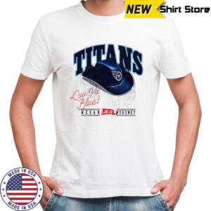 Megan Moroney x Tennessee Titans football cowboy hat shirt