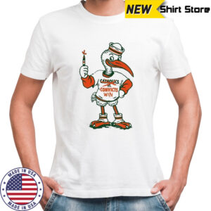 Miami Hurricanes 27-24 Notre Dame Convicts win shirt