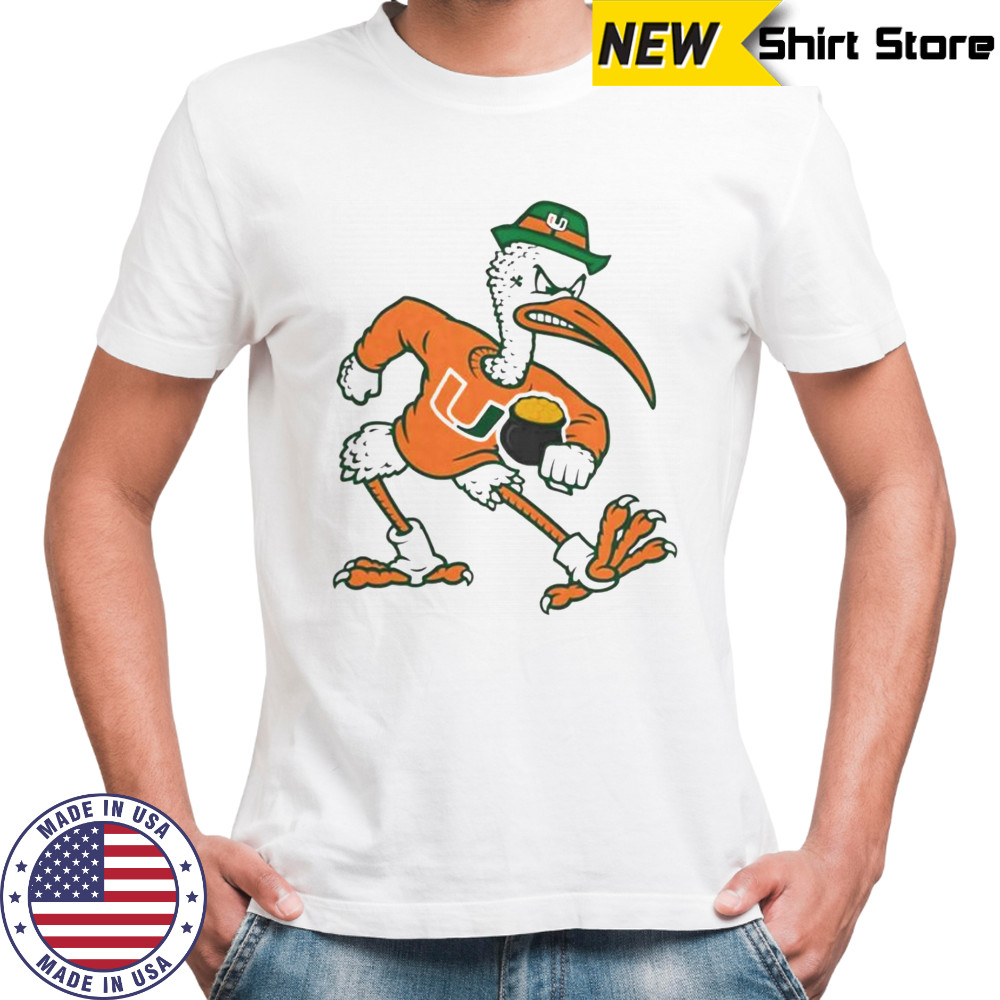 Miami Hurricanes X Notre Dame Mascot T-Shirt
