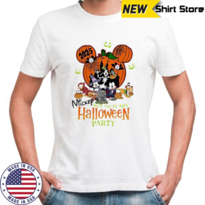 Mickey’s Not So Scary Halloween Party characters 2025 shirt