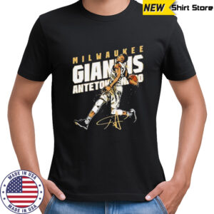 Milwaukee Giannis Antetokounmpo Basketball Player Dunking shirt