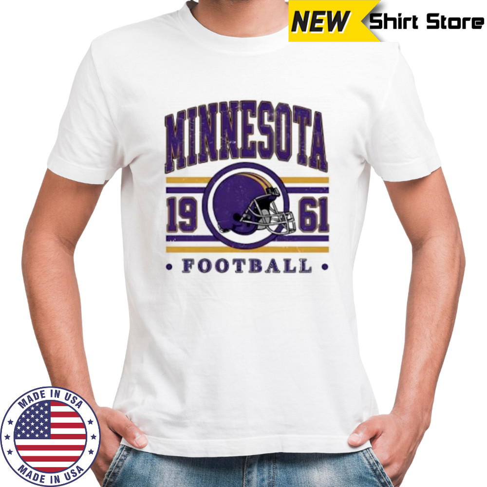 Minnesota 1961 Football Vikings Helmet shirt