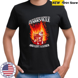Mississippi State Bulldogs vs Arizona State Sun Devils the Devil went down to starkville shirt