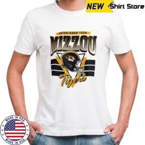 Mizzou Established 1839 Tigers Football Helmet shirt